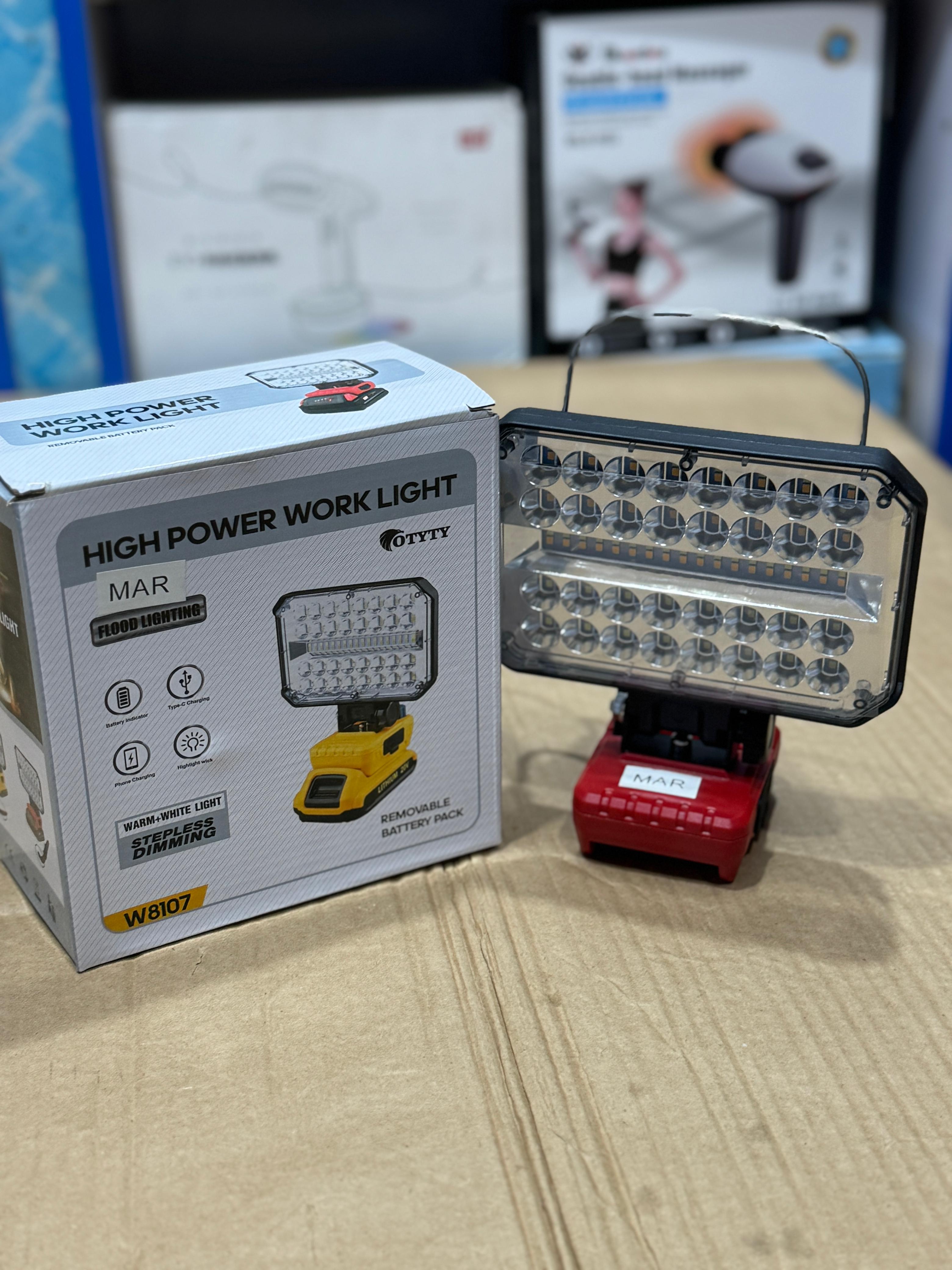 Hagi power work light with 18v battery