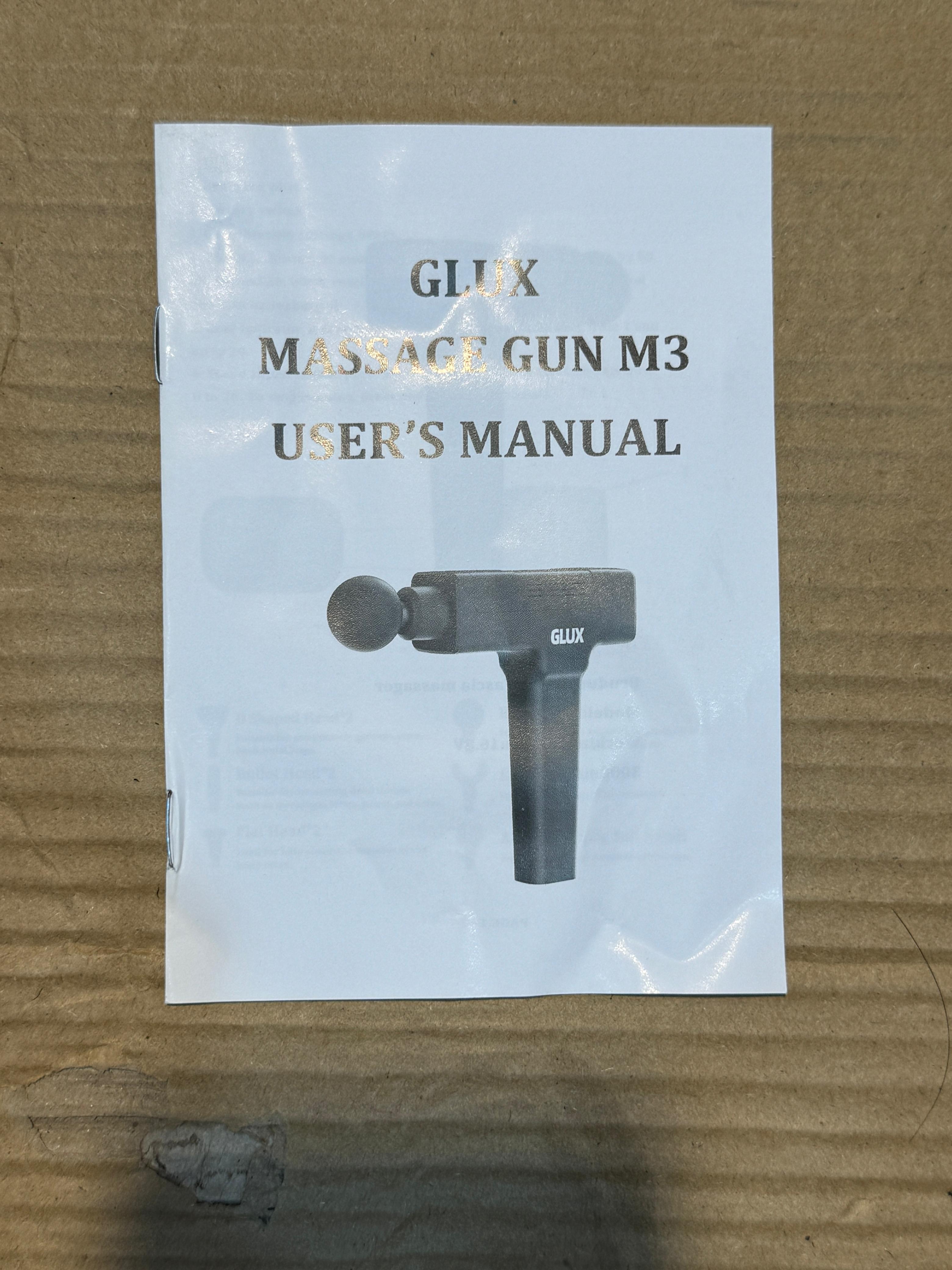 GLUX Gun Massager