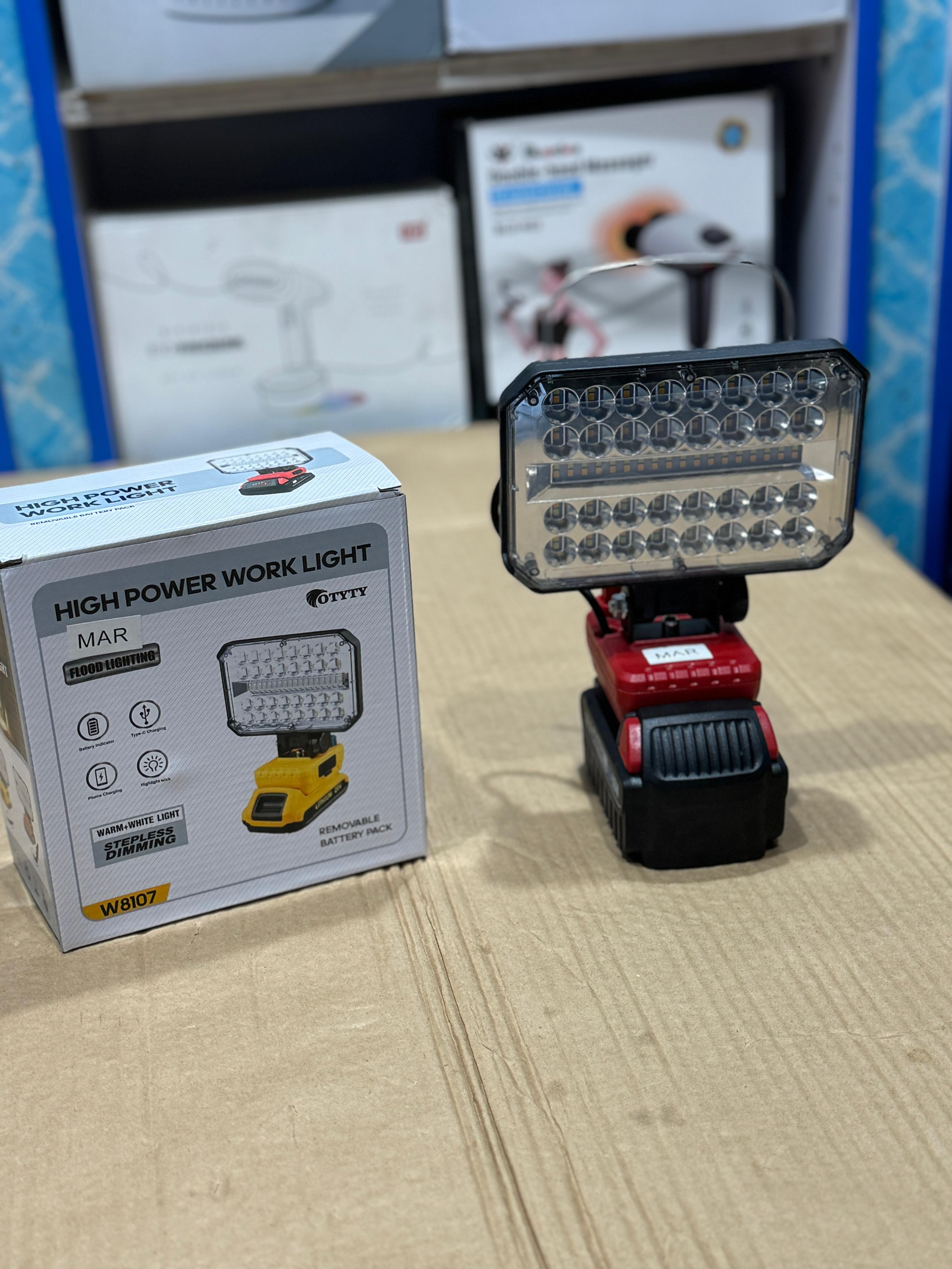 Hagi power work light with 18v battery