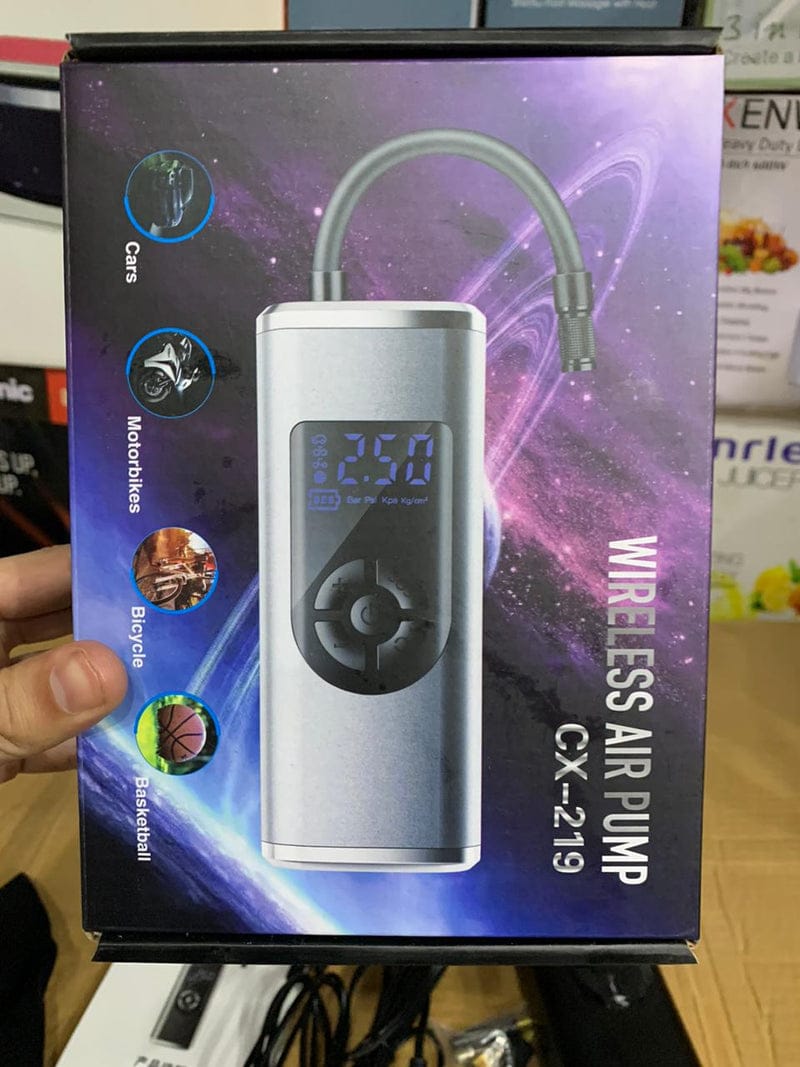 Wireless airpump 6000MAH buttery #original #imported