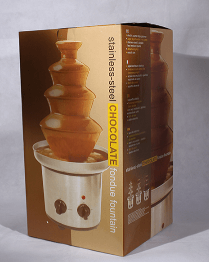 STAIN LESS STEEL CHOCOLATE FONDUE FOUNTAIN