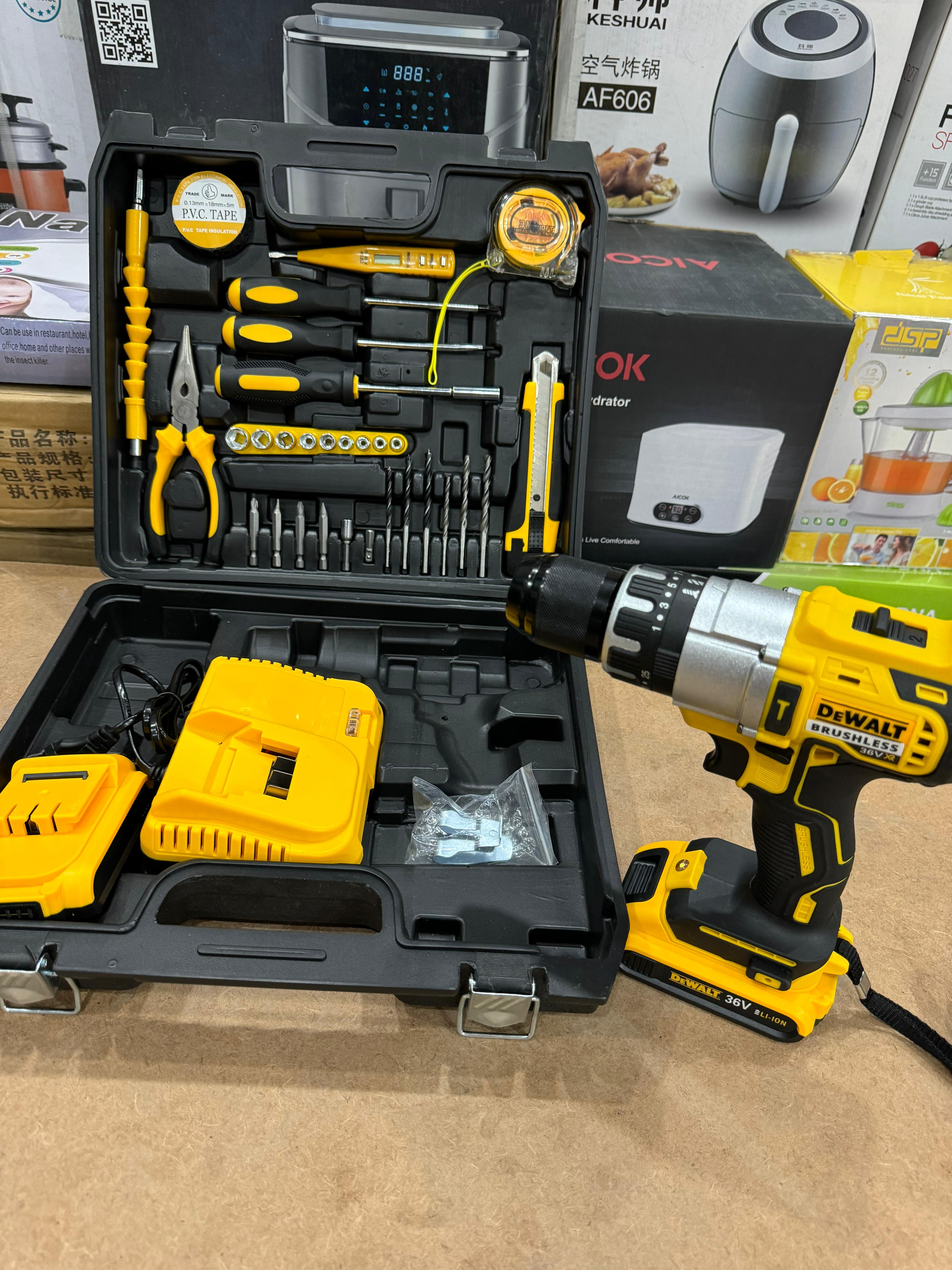 DeWALT 36V Drill set