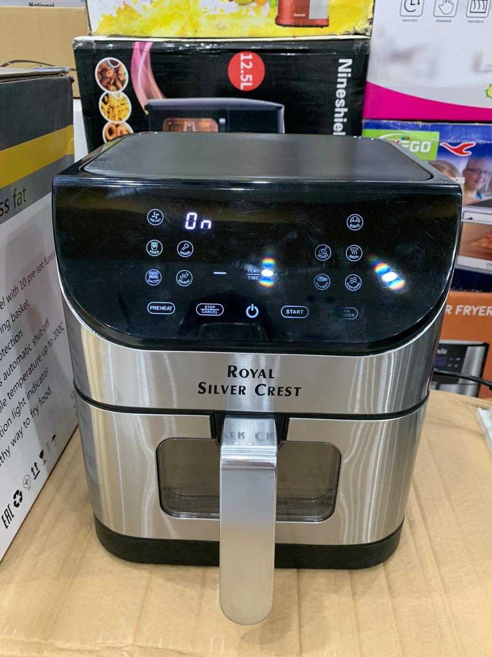 Silver chest Airfryer